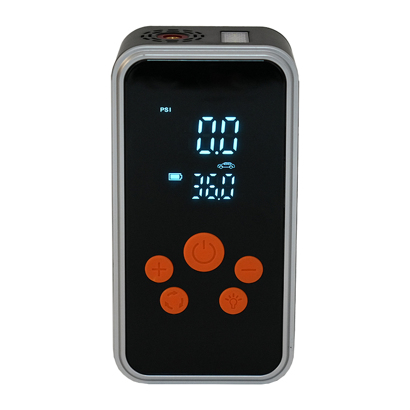 Arrancador RT-523 con compresor de aire y luz de emergencia Arrancador RT-523 con compresor de aire y luz de emergencia