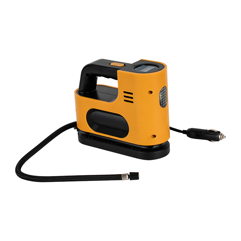 Bomba infladora de neumáticos RT-828 DC de 12 V con luz LED
