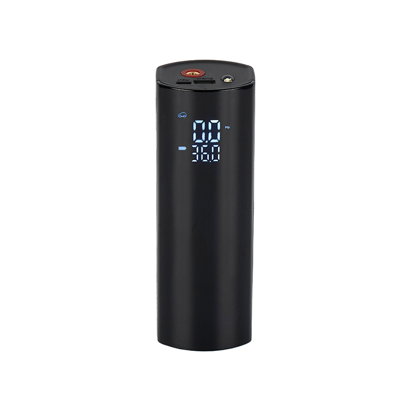 Inflador de neumáticos portátil con salida USB RT-605 y luz